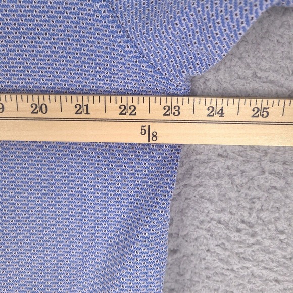 Bobby Jones Polo Shirt Mens Large Blue Golf Players Old Warson Country Club - Picture 10 of 14